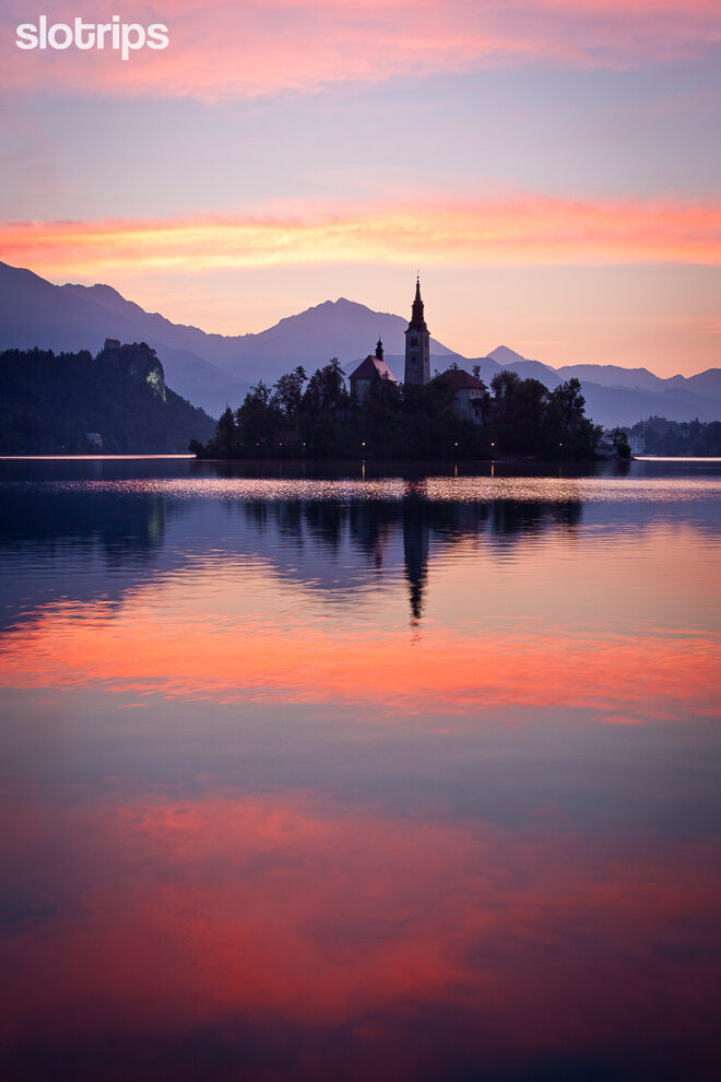 Morning at Lake Bled, Slovenia