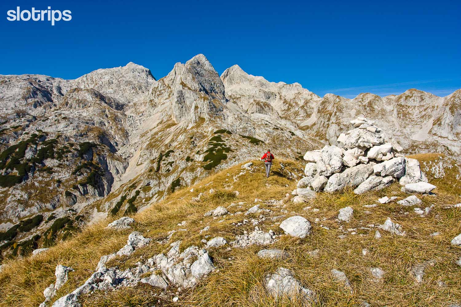 Hiking in Triglav National Park in Slovenia