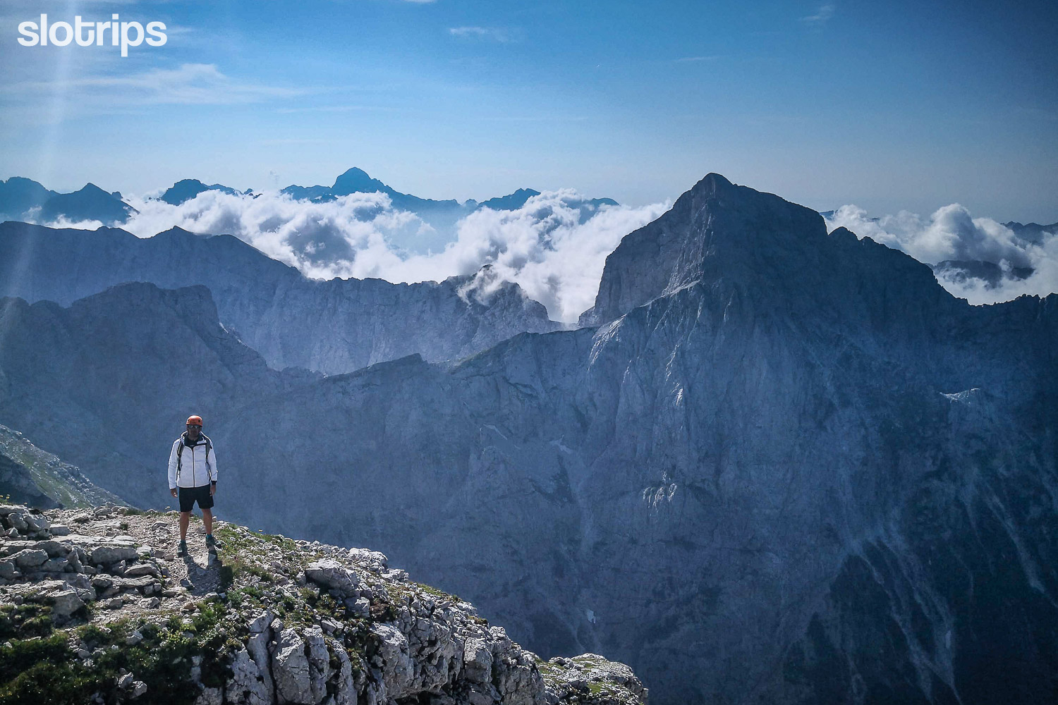 Views of the Julian Alps from Mt. Mangart, Slovenia