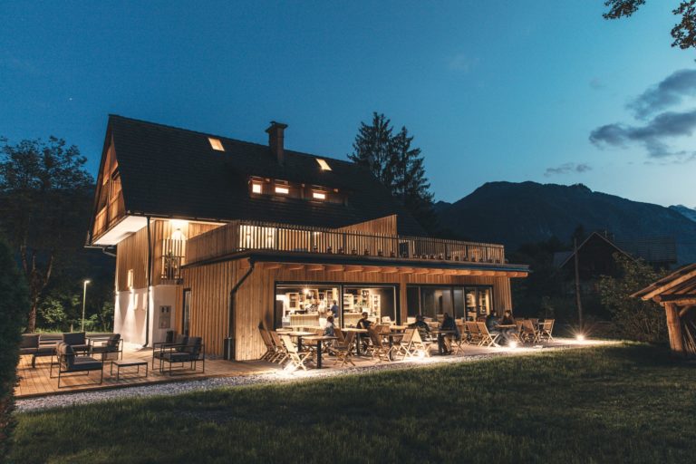 Hotel Majerca in Stara Fuzina, close to the stunning Lake Bohinj in Triglav National Park, Julian Alps, Slovenia