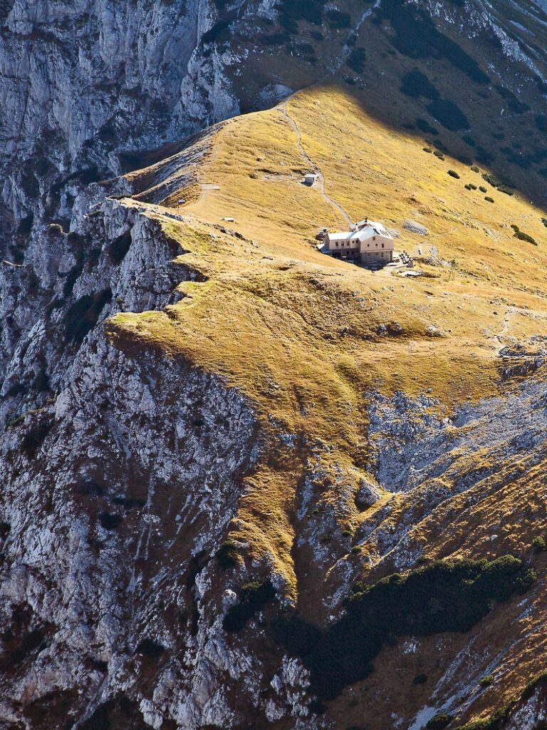 Kamnik Saddle mountain hut, Kamnik-Savinja Alps